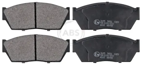 Гальмівні колодки перед. HONDA CIVIC III 1.2-1.5 83-87 A.B.S 36495