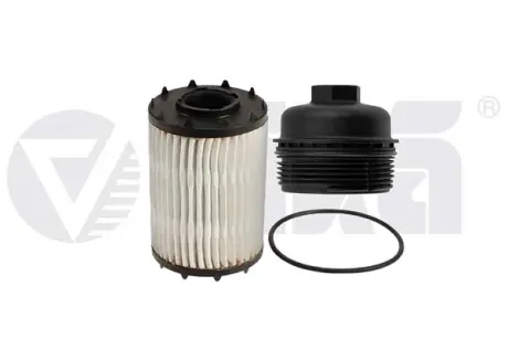Фильтр масляный с крышкой Audi A4, A5, A6, A7, A8/VW Touran (16-23) VIKA 11151796101 (фото 1)