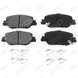 Колодки тормозные задние Honda CR-V V (RW_, RT_, RS_) (12/16-) APPLUS APLUS 71504AAP
