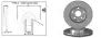 Диск тормозной передний Toyota Prius (_W3_) (06/08-) (61939AP) APPLUS