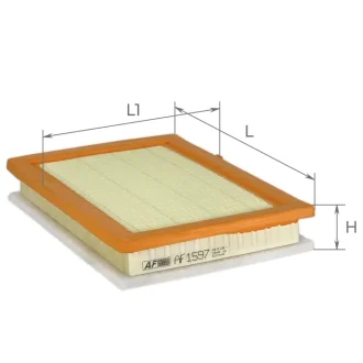 Фільтр повітряний CHEVROLET EQUINOX 1.5-2.0 18- ALPHA FILTER AF1597 (фото 1)
