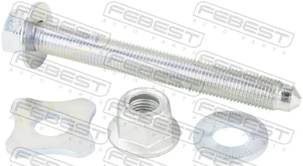 Болт для коригування розвалу (к-кт) AUDI A3/S3/ 04-13 FEBEST 2398-007-KIT (фото 1)