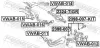 Болт для коригування розвалу (к-кт) AUDI A3/S3/ 04-13 FEBEST 2398-007-KIT (фото 2)