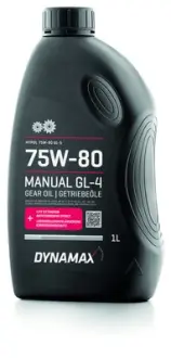 Олива HYPOL 75W80 GL4 10L Dynamax 502819