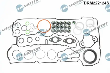 Комплект прокладок з різних матеріалів DR MOTOR DRM222124S