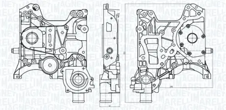 Масляний насос MAGNETI MARELLI 351516000048