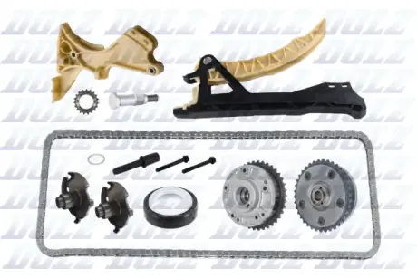 Комплект ланцюга ГРМ з ваносними шестернями BMW N42/N46 1,6/1,8 DOLZ SKCB012V