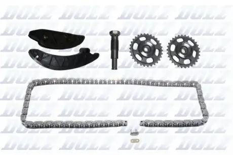 Комплект ланцюга ГРМ з шестернями MB OM651 з двиг. 30953267 DOLZ SKCM116