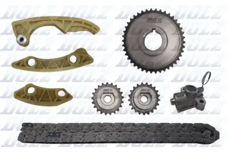 Комплект ланцюга баланс валу з шестернями OPEL Z22SE DOLZ SKCO126F