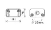 Радиатор масляный КПП X5 E53 (00-) (BW3406) AVA