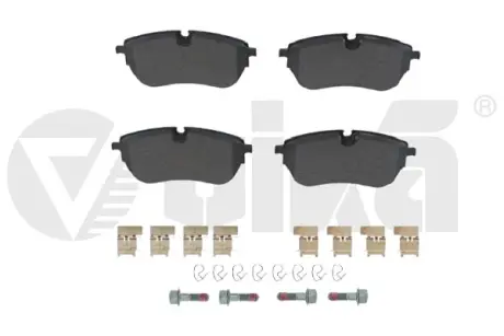 Колодки тормозные передние с установочным р/к VW Amarok (10-) VIKA 66981704101 (фото 1)