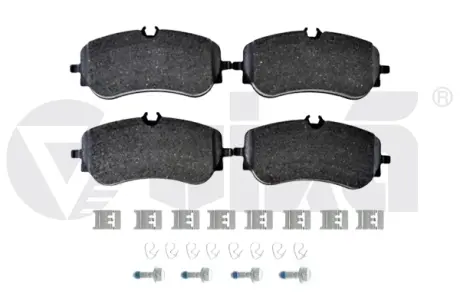 Колодки тормозные задние с устоновочным р/к VW Amarok (10-), Crafter (16-) VIKA 66981704601