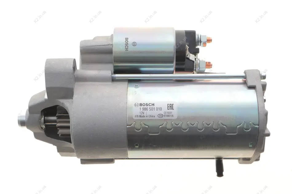 Стартер Ford Focus 04-14/Mondeo 2.0 TDCi 07-15 (12V/2.2kw) (z=11) BOSCH 1 986 S01 010 (фото 1)