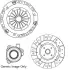 Комплект зчеплення з вижимним FUSION/FIESTA V 1.4 TDCi 03-08 (210mm) CK9873-26