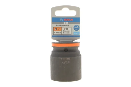 Головка торцева ударна PRO 3/4" 32 мм BOSCH 2 608 003 063