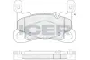 Колодки гальмівні (задні) Porsche Cayenne 17- (Brembo) 182458