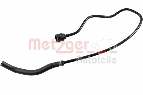 Патрубок системи охолодження гумовий з фітингами METZGER 2420544