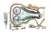 Комплект ланцюга ГРМ VW Golf V 1.4TSI (90/103/125kw) 05-09 (z=130/18-23/36/36) BLG/BMY/CAXA INA 559 1808 41 (фото 1)