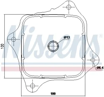 Охолоджувач оливи AVA COOLING HD3343