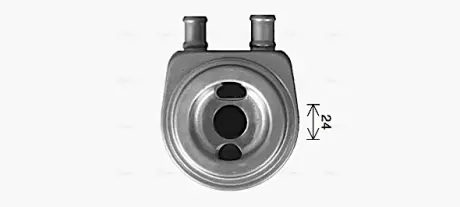 Охолоджувач оливи AVA COOLING PE3422
