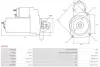 Стартер As-pl S0703S (фото 5)