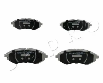 Гальмівні колодки дискові пер. Aveo 04- Japko 50W07