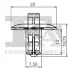Кліпса кріплення підкрила (к-кт 5шт) Audi Q5/Q7/Q8/VW Touareg 09- Fischer Automotive One (FA1) 11-20033.5 (фото 2)