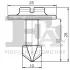 Кліпса кріплення шумоизоляции (к-кт 5шт) Audi 100/ A4/ A6 -11 Fischer Automotive One (FA1) 11-40085.5 (фото 2)