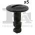 Кліпса кріплення (к-кт 5шт) Audi A6/ VW Passat 96-05 (папа) 11-40088.5