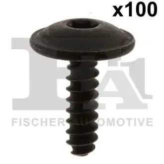 Болт кріплення елементів шумоізоляції (к-кт 100шт) VW Golf/Passat/Caddy (T25) Fischer Automotive One (FA1) 11-70001.100 (фото 1)