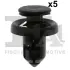 Кліпса кріплення підкрила (к-кт 5шт) Honda Accord 2.4i 08-15 79-20002.5