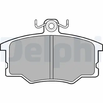 Комплект гальмівних колодок з 4 шт. дисків Delphi LP179 (фото 1)
