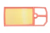 Фільтр повітряний VW Golf IV/Polo 1.4-1.6 16V 99-06/Skoda Octavia 1.4 00-10 KAVO FAF-10164 (фото 1)