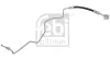 Шланг гальмівний (задній) Skoda Fabia I-II/Seat Ibiza III/VW Polo IV 99- (R) (L=198mm) FEBI 186216 (фото 1)