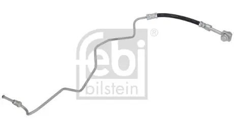 Шланг гальмівний (задній) Skoda Fabia I-II/Seat Ibiza III/VW Polo IV 99- (R) (L=198mm) FEBI 186216
