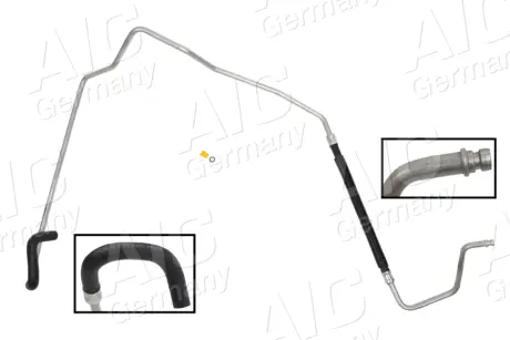 Шланг гідропідсилювача Peugeot 206 1.4 HDi 02-07 Aic 58429