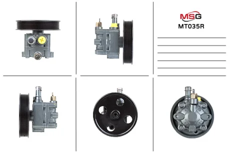 Насос ГУР відновлений Mitsubishi Galant 04-12 MSG MT035R