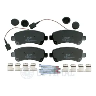 Гальмівні колодки дискові Optimal BP12878 (фото 1)