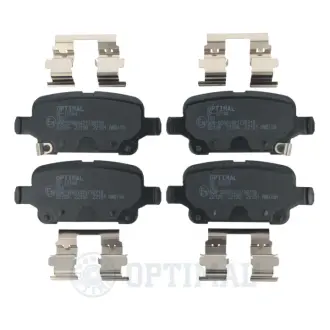 Фото 1 - гальмівні колодки дискові Optimal BP12744 Гальмівні колодки дискові Optimal BP12744 (фото 1)
