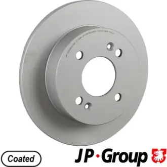 Гальмівний диск задн. HYUNDAI i10 13- JP GROUP 3563202100 (фото 1)