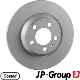 Гальмівний диск задн. AUDI/VOLKSWAGEN (272x10mm) JP GROUP 1163208800