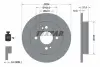 Диск гальмівний задн Лів/Прав KIA PICANTO I, PICANTO II, PICANTO III 1.0-1.2 04.04- 92147200