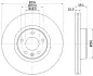 Тормозной диск HELLA 8DD 355 111-121 (фото 4)