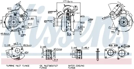 Турбокомпресор First Fit NISSENS 93796
