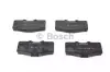 Колодки тормозные передние Great Wall Deer/Safe BOSCH 3501080-F00 (фото 1)