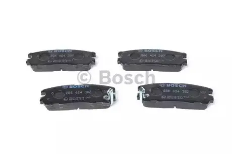 Колодки тормозные задние Great Wall BOSCH 3502120-K00
