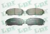 Колодки тормозные передние Great Wall Hover H6 LPR 3501115XKZ16A (фото 1)