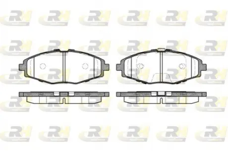 Колодки тормозные передние Chery QQ ROADHOUSE S11-3501080