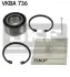 Подшипник ступицы передней Chery Kimo SKF S12-3001015 (фото 1)