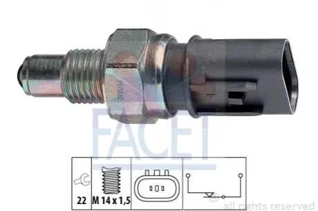 Датчик заднего хода Chery Tiggo/Eastar FACET QR523-3729500
